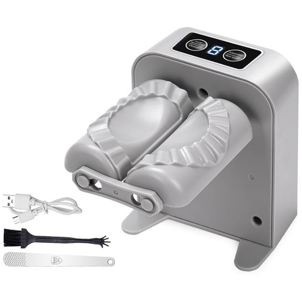 Máquina Eléctrica Automática para Empanadas y Dumplings | Sellado Perfecto