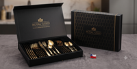 Set de Cuchillería Premium Royal Gold